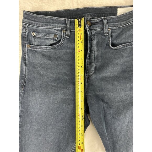 Rag & Bone Fit 2 Slim Jeans Mens Size 33 Dark Blue Denim Straight - Picture 6 of 9